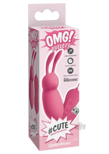 Omg! Bullets #Cute Usb Powered Bullet Vibrator Pink