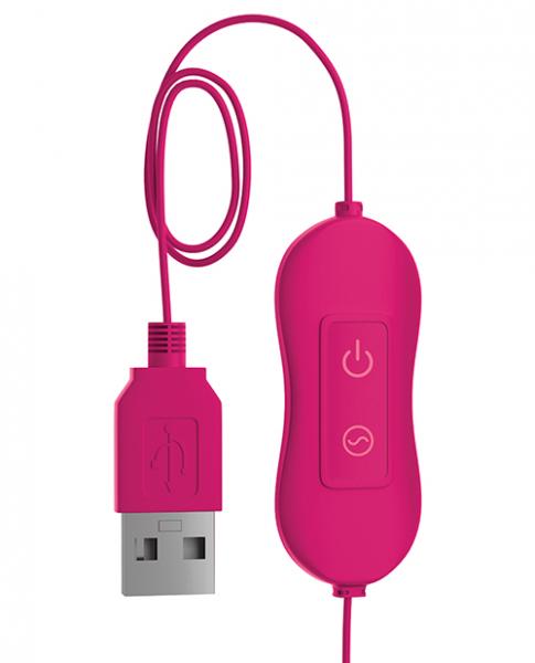 Omg! Bullets #Fun Usb Powered Bullet Vibrator Fuchsia