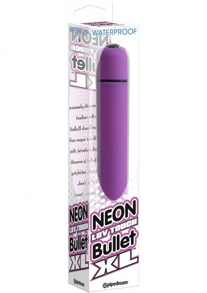 Neon Luv Touch Bullet Xl Purple Vibrator