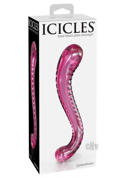 Icicles No 69 Pink Glass Massager