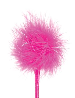 Fetish Fantasy Feather Crop Pink