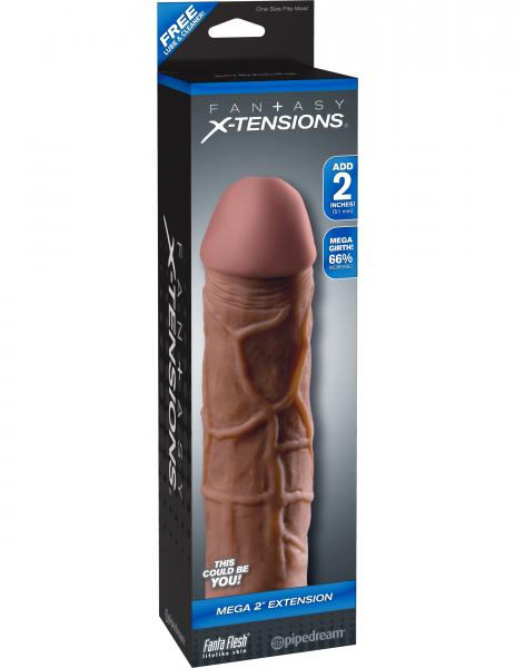 Mega 2 Inch Extension Brown