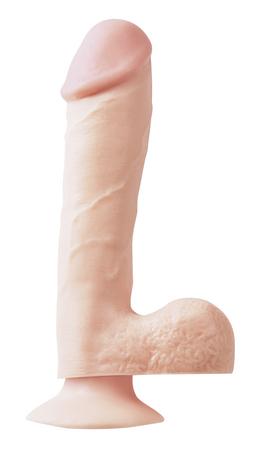 Basix Dong Suction Cup 7.5 Inches Beige