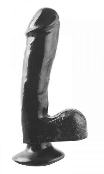 Basix Dong Suction Cup 7.5 Inch Black