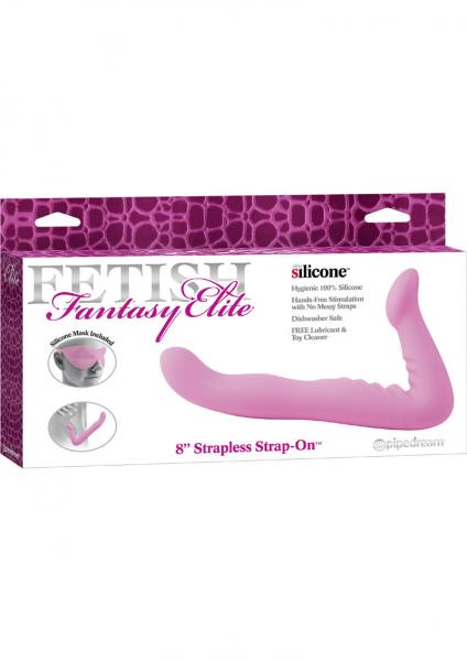 Fetish Fantasy Elite 8 Inch Strapless Strap On Pink