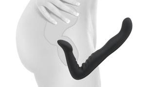Fetish Fantasy Elite 8 Inch Strapless Strap On Silicone Black