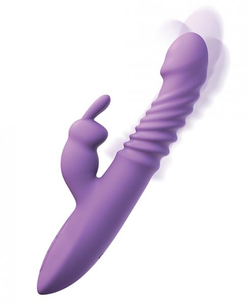 Fantasy For Her Ultimate Thrusting Rabbit Vibrator Purple
