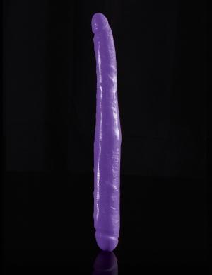 Dillio Purple 16 Inches Double Dong