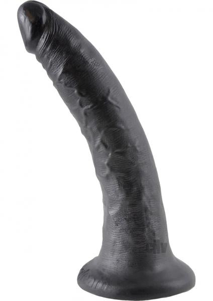 King Cock 7 Inches Dildo Black
