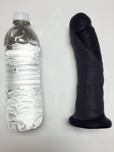 King C*Ck 8 Inch Dildo Black