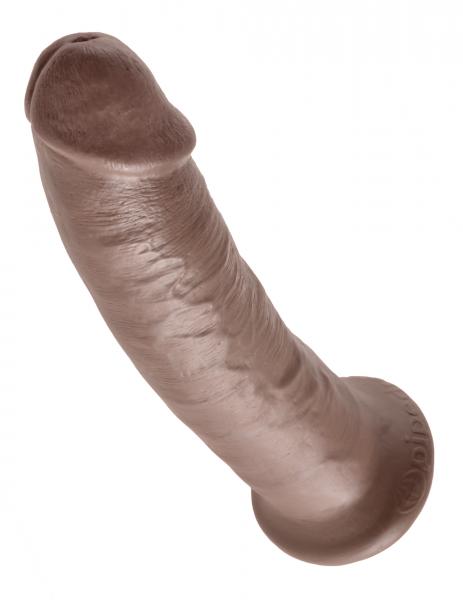 King Cock 9 Inch Dildo Brown