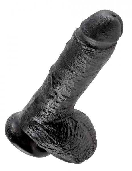 King Cock 8" Cock Black