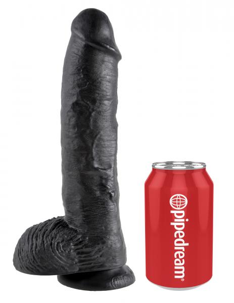 King Cock 10" Cock Black