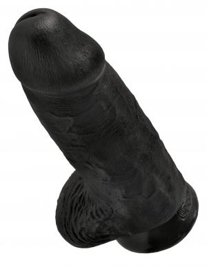 King Cock Chubby 9 Inches Black Dildo