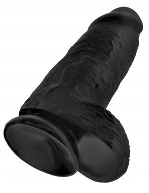 King Cock Chubby 9 Inches Black Dildo