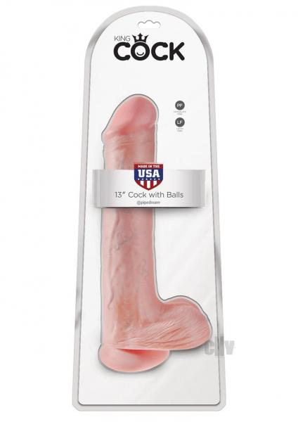King Cock 13" Cock Beige