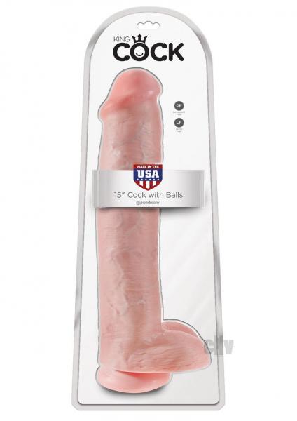 King Cock 15" Cock Beige