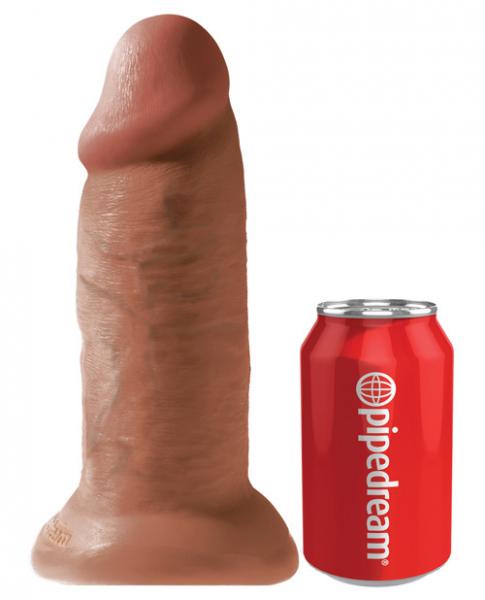 King Cock 10" Chubby Dildo Tan