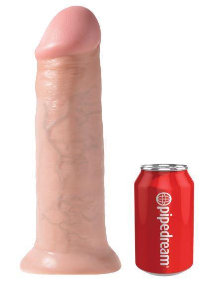 King Cock 12" Dildo Beige