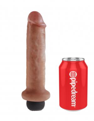 King Cock 7 Inches Squirting Cock Tan Dildo