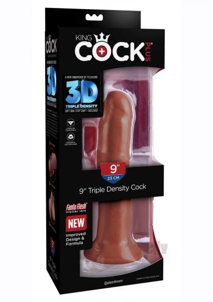 Kc Plus Triple Dense Cock 8 Brown