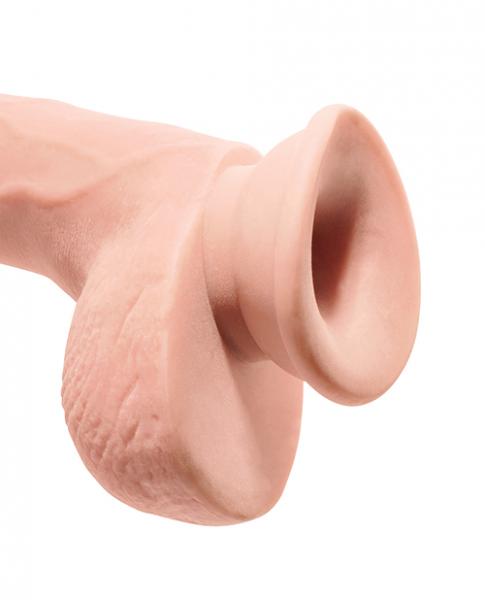 King Cock Triple Density 9 Inches Cock, Balls Beige