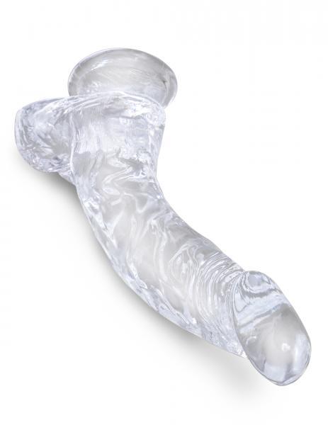 King Cock Clear 7.5 Inches Cock With Balls