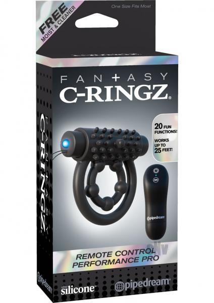 Fantasy C Ringz Remote Control Performance Pro Black