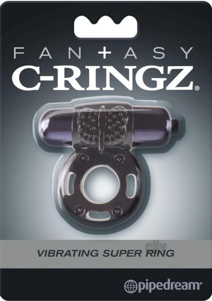 Fantasy C Ringz Vibrating Super Ring Black