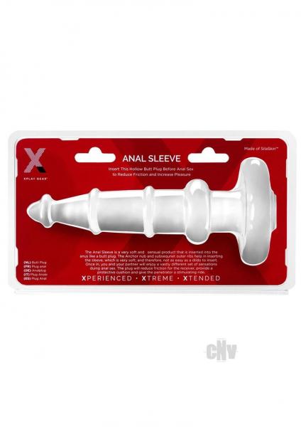 Xplay Anal Sleeve Plug 7 Clear