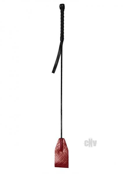 Rouge Anaconda Riding Crop Cuff Burg/Blk