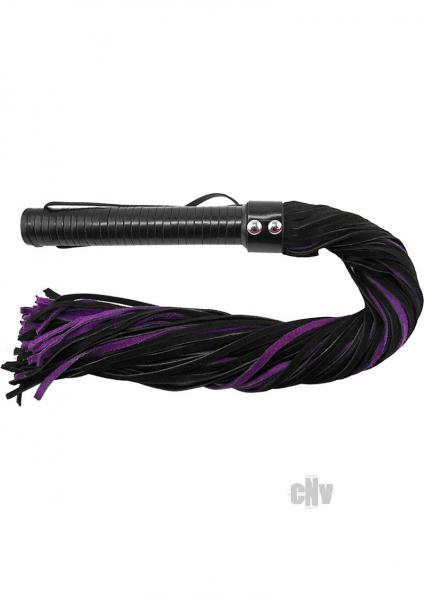 Rouge Suede Flogger Black/Purple