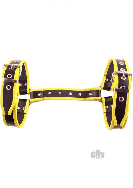Rouge Halter Harness Black/Yellow Xl