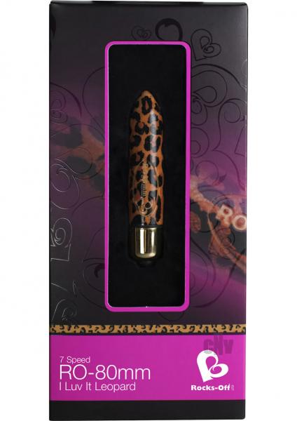 Ro 80mm Bullet Leopard Vibrator