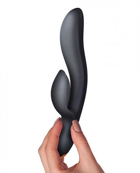 Rocks Off Regala Rabbit Vibrator Black