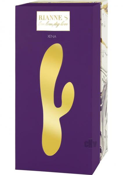Rianne S Xena Rabbit Deep Purple Vibrator Lilla