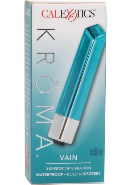 Kroma Vain Teal Blue Bullet Vibrator