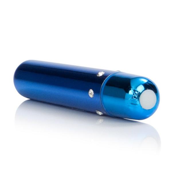 Crystal High Intensity Bullets 2 Blue Bullet Vibrator