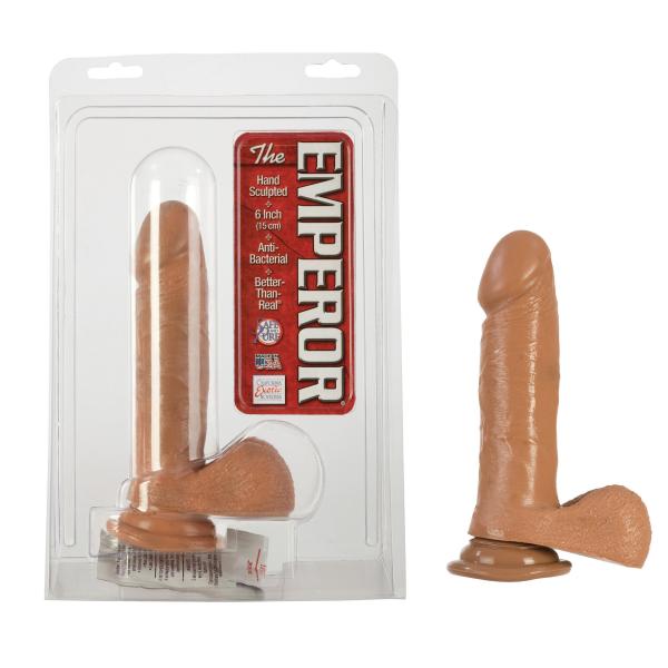 Emperor 6 Inches Dildo Brown