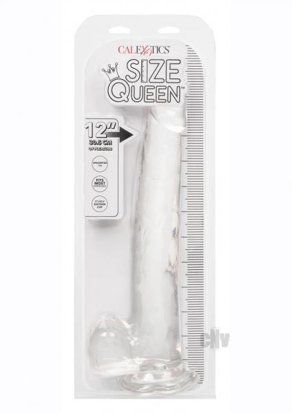 Size Queen 12in Clear