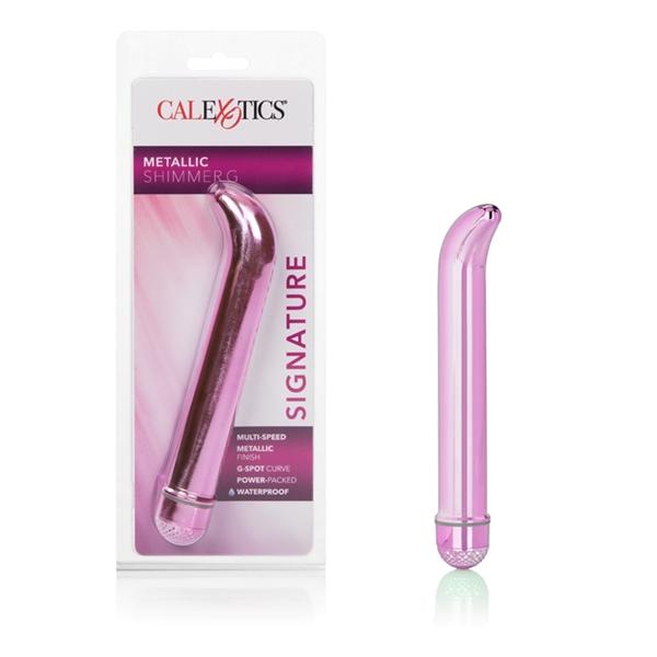 Metallic Shimmer G Pink Vibrator