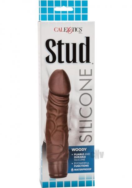 Silicone Studs Woody Brown