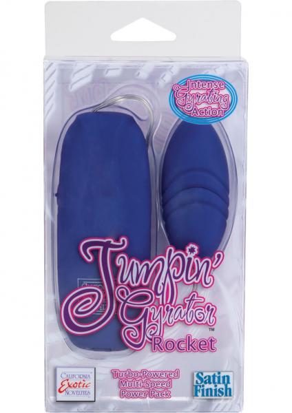 Jumpin Gyrator Rocket Blue Egg Vibrator