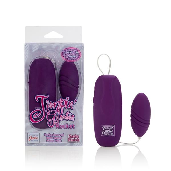 Jumpin Gyrator Rocket Purple Egg Vibrator