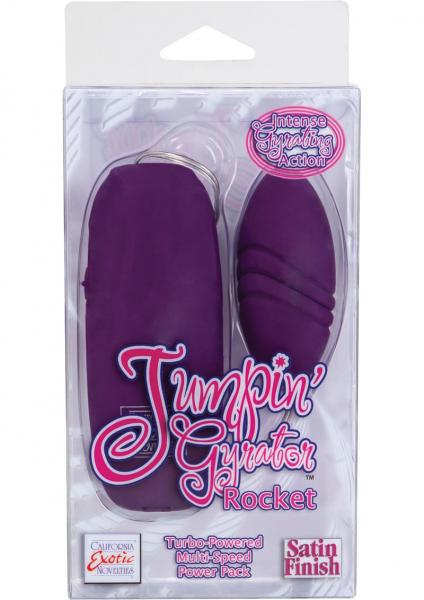 Jumpin Gyrator Rocket Purple Egg Vibrator