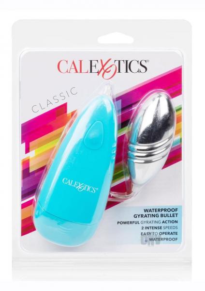 Classic Waterproof Gyrating Bullet Vibrator Blue