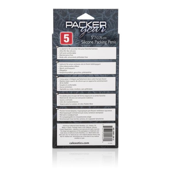 Packer Gear 5 Inches Silicone Packing Penis Brown