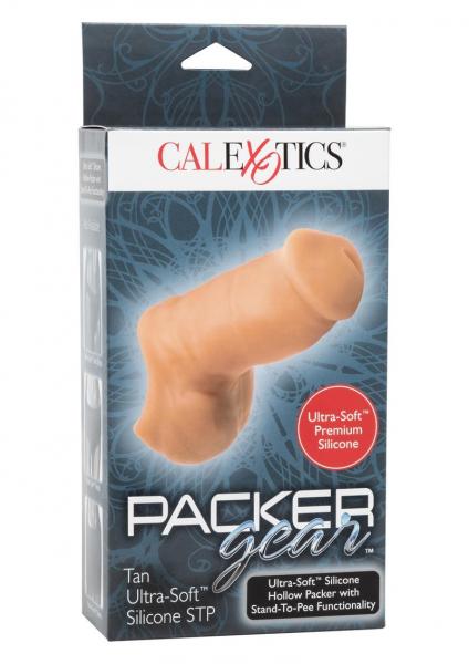 Packer Gear Ultra Soft Beige Stand To Pee Hollow Packer
