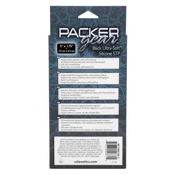 Packer Gear Ultra Soft Silicone Stp Black