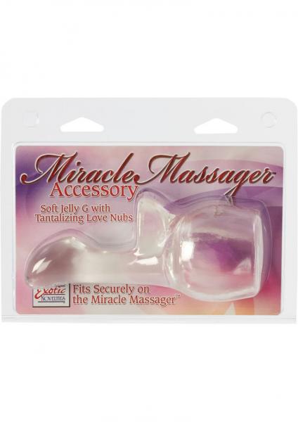Miracle Massager Accessory G Spot Nubs Clear